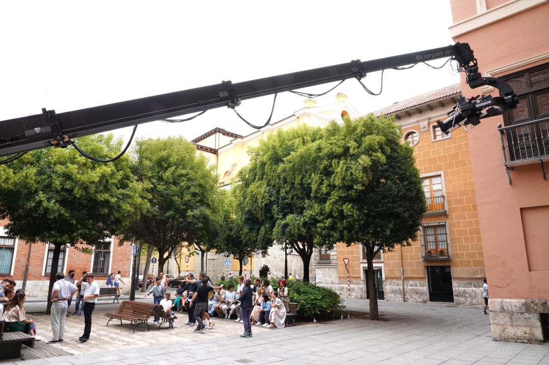 Rodaje de la película 'Voy a pasármelo bien' en Valladolid Rodaje de la película 'Voy a pasármelo bien' en Valladolid