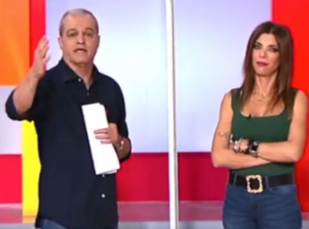 Ramón García se enfada en su programa con un espectador (captura de vídeo). Ramón García se enfada en su programa con un espectador (captura de vídeo).