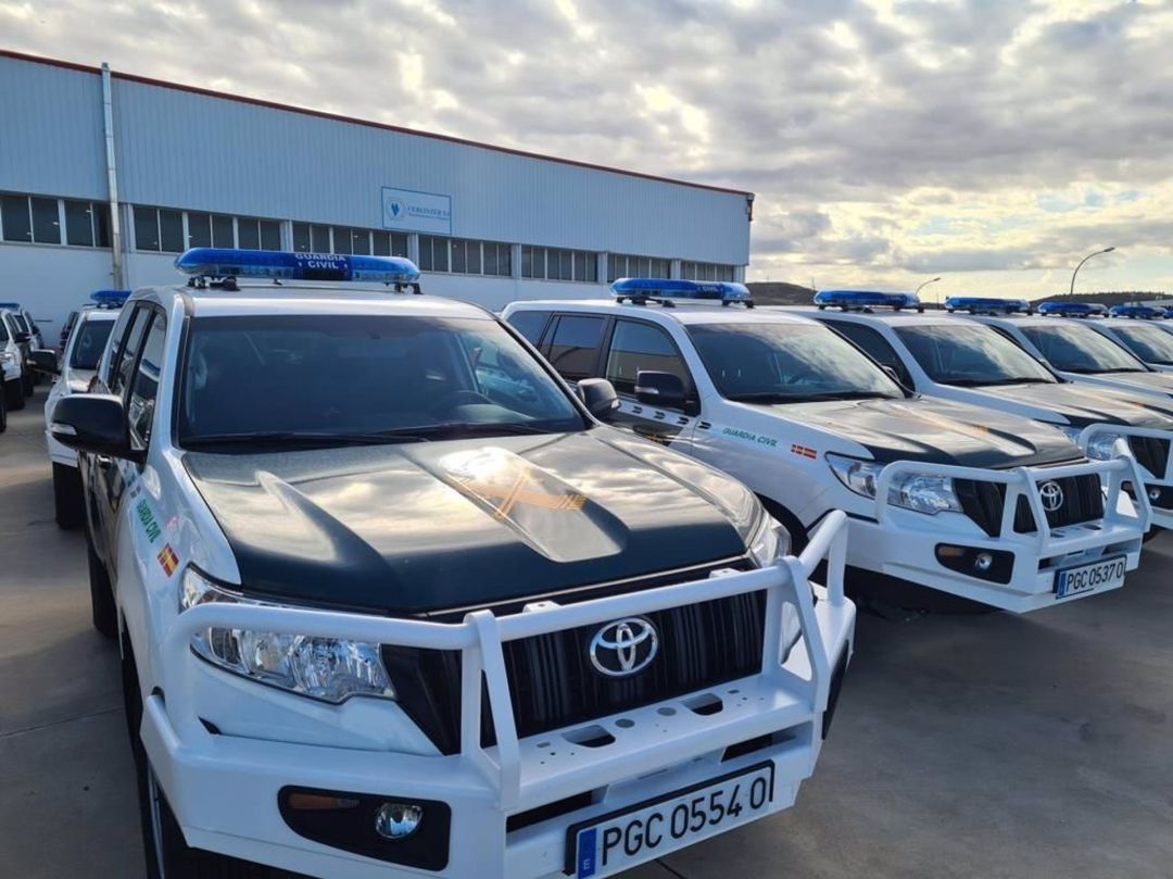 Nuevos vehículos para la Benemérita. Nuevos vehículos para la Benemérita.