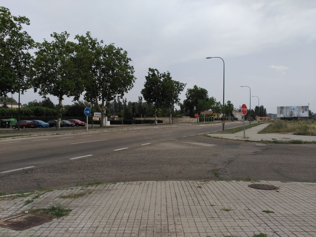 El entronque entre la avenida Goya y la N-122 tendrá una rotonda de acceso al futuro hospital El entronque entre la avenida Goya y la N-122 tendrá una rotonda de acceso al futuro hospital