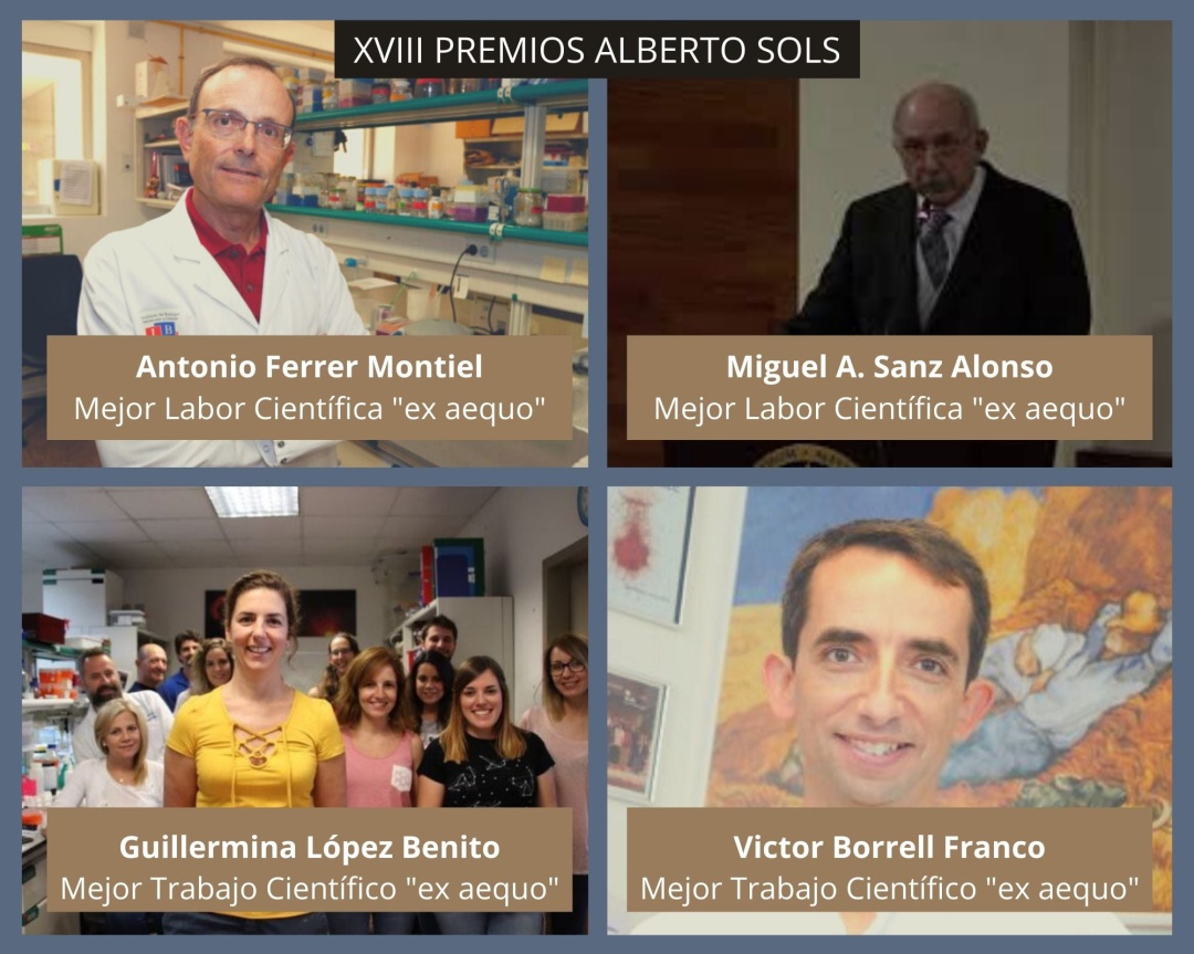 Premios Alberto Sols edición 2021 Premios Alberto Sols edición 2021