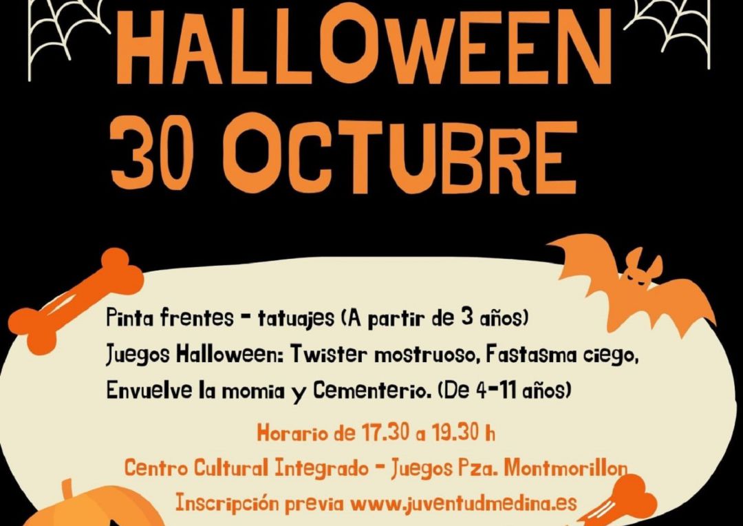 Medina del Campo retoma las actividades de Halloween en el Centro Cultural Integrado Medina del Campo retoma las actividades de Halloween en el Centro Cultural Integrado