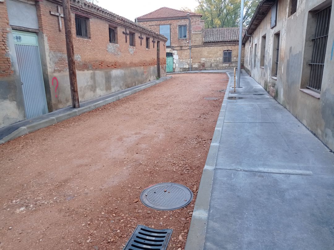 Aspecto que lucen las obras Aspecto que lucen las obras