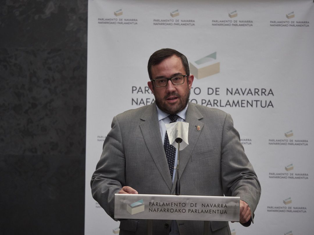 El portavoz del Gobierno de Navarra, Javier Remírez. El portavoz del Gobierno de Navarra, Javier Remírez.