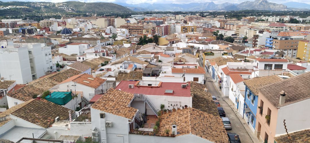 Vistas desde el Castillo de Dénia. Vistas desde el Castillo de Dénia.
