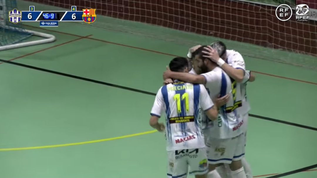 Celebración del último gol Celebración del último gol