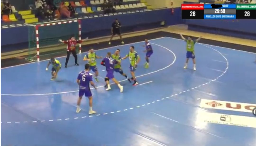 Última jugada del partido Última jugada del partido