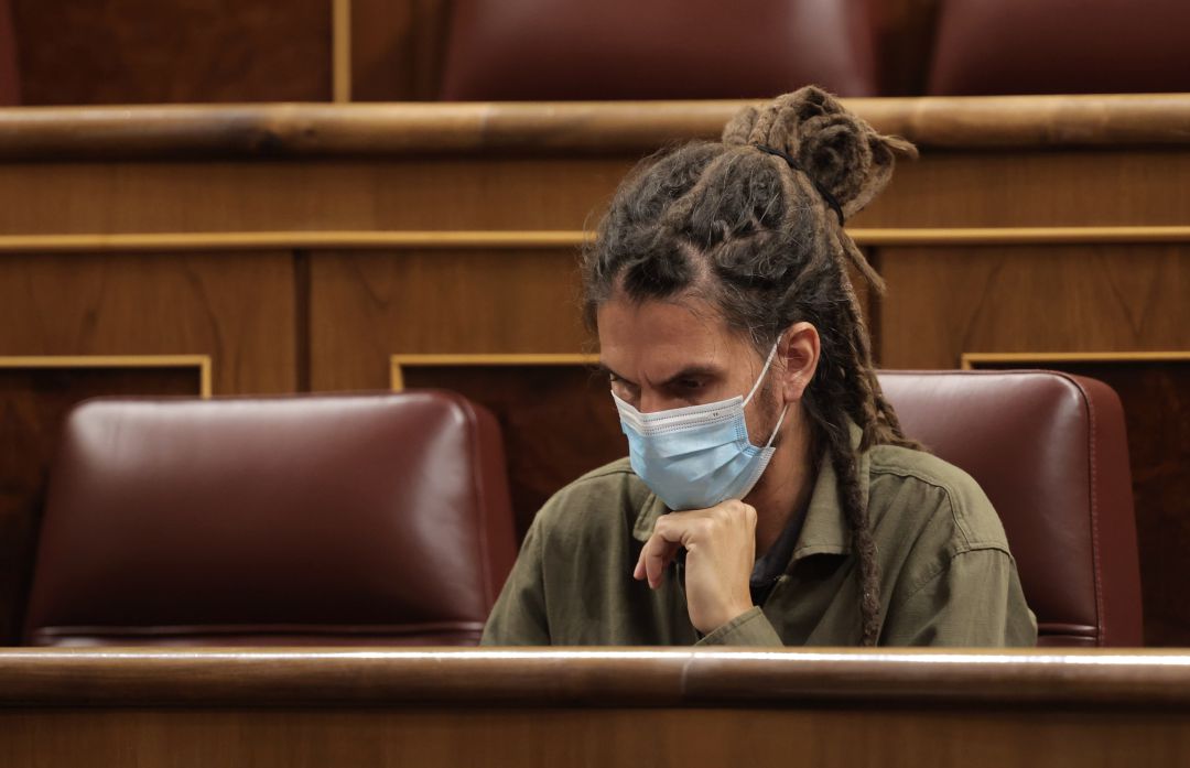 Alberto Rodríguez en el Congreso de los Diputados. Alberto Rodríguez en el Congreso de los Diputados.