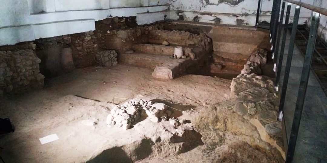 Imagen del yacimiento del Cerro del Castillo tomada hace unos meses Imagen del yacimiento del Cerro del Castillo tomada hace unos meses