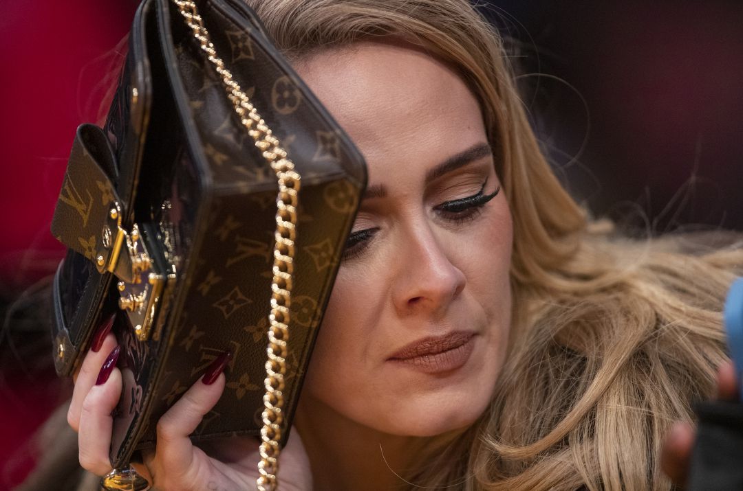La cantante Adele La cantante Adele