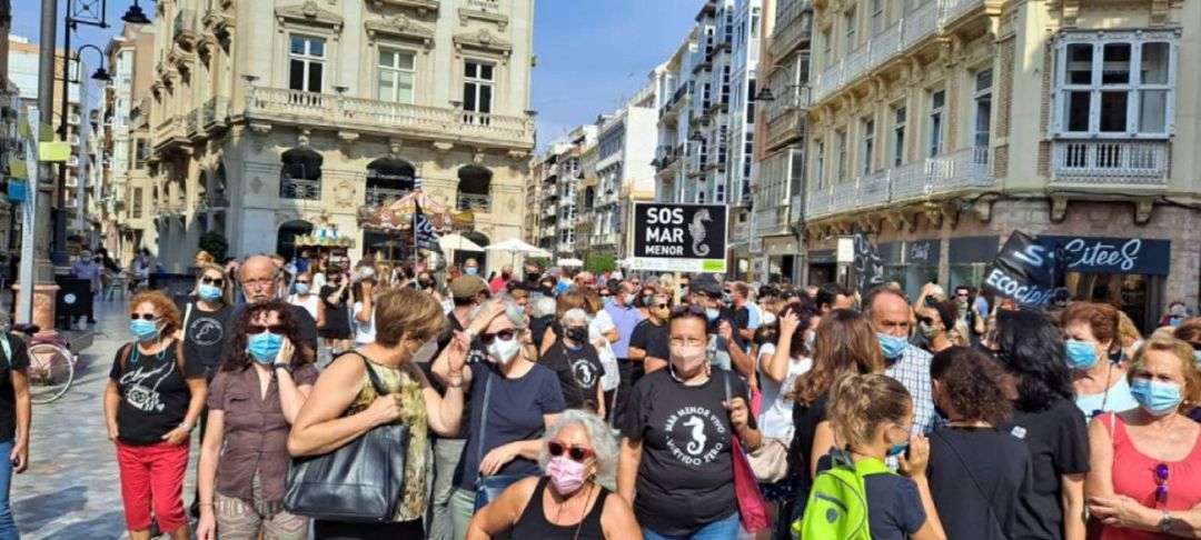Protesta 2 de octubre en Cartagena Protesta 2 de octubre en Cartagena
