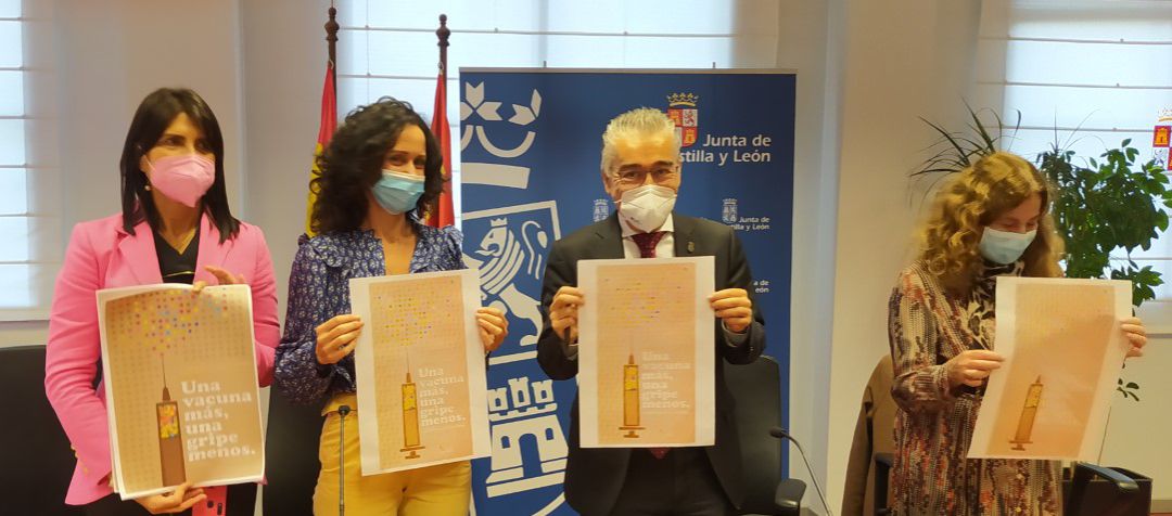 Presentación de la campaña de vacunación ''Una vacuna más, una gripe menos'' Presentación de la campaña de vacunación ''Una vacuna más, una gripe menos''