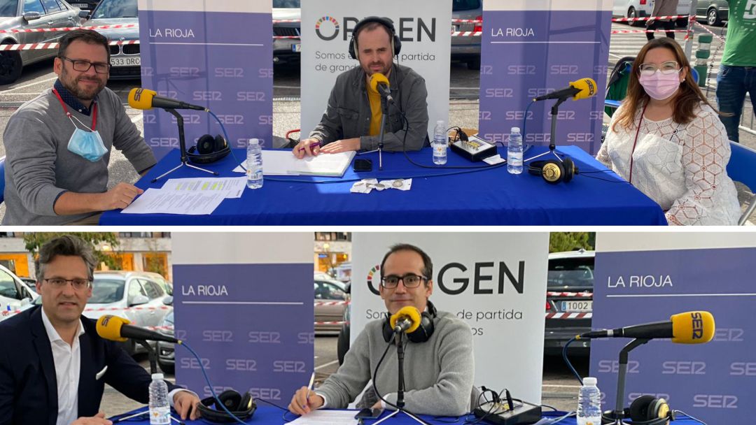 Imagen de dos programas de Radio Rioja en EcoMobility. Imagen de dos programas de Radio Rioja en EcoMobility.