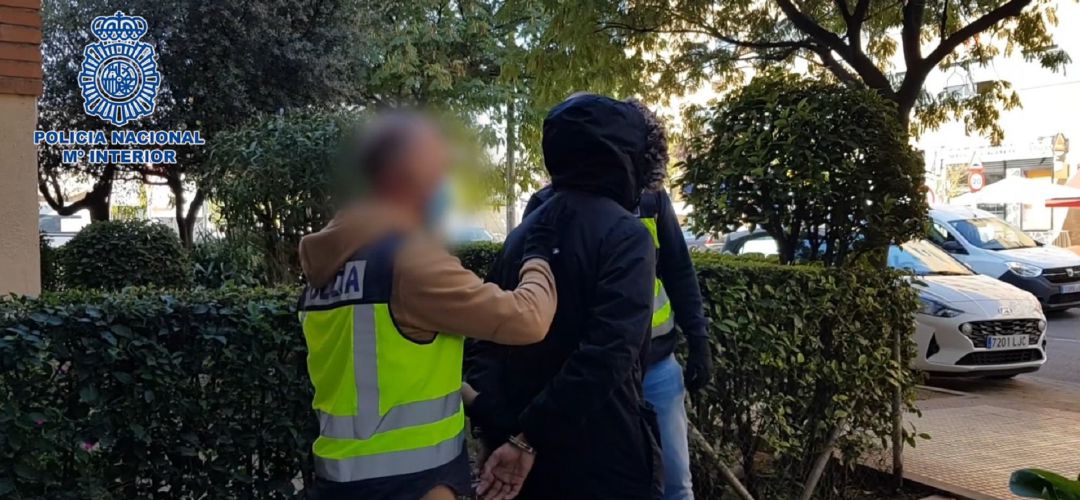 Detención de un presunto miembro de una banda latina Detención de un presunto miembro de una banda latina