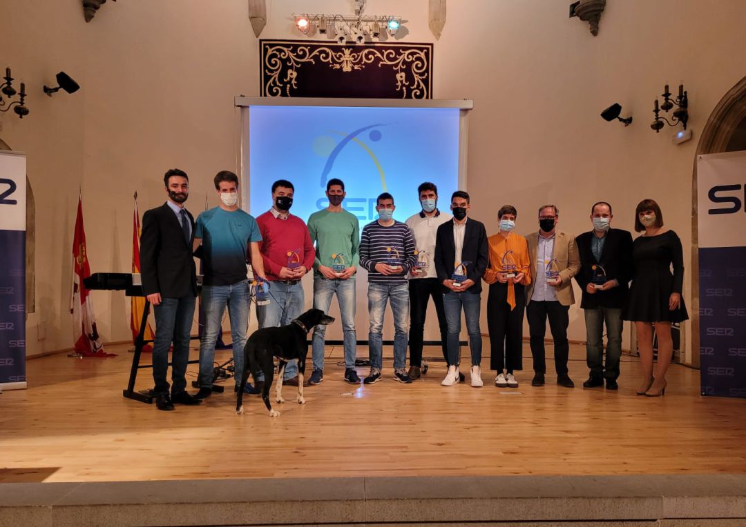 Los premiados en la II Gala SER Deportivos Soria. Los premiados en la II Gala SER Deportivos Soria.