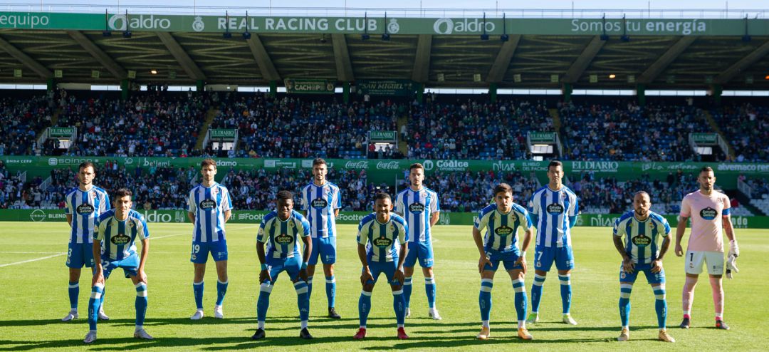 Alineación del Deportivo en Santander Alineación del Deportivo en Santander