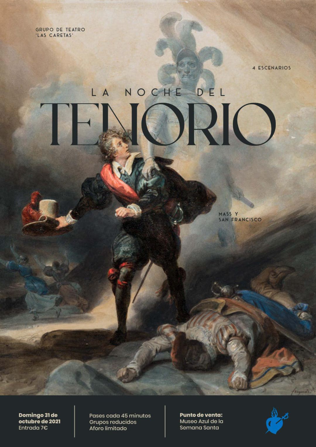 Cartel de La Noche del Tenorio Cartel de La Noche del Tenorio