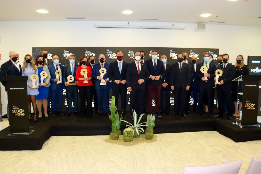 Galardonados con el premio Sepor de Oro 2021 Galardonados con el premio Sepor de Oro 2021