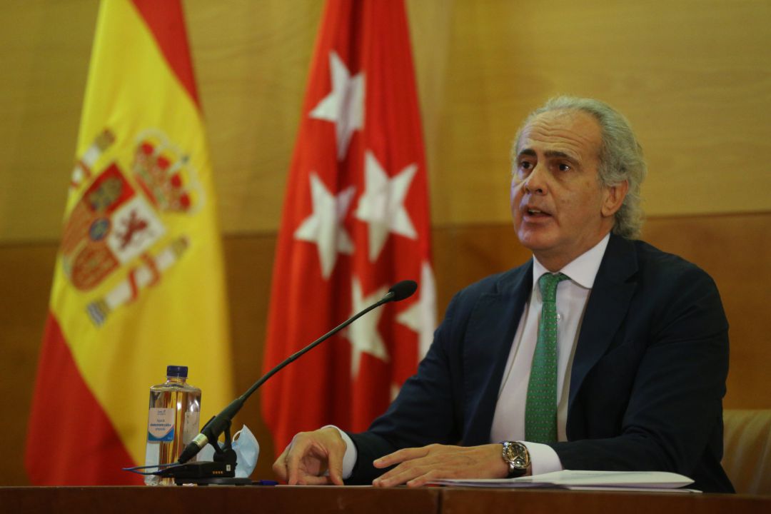 El consejero de Sanidad de la Comunidad de Madrid, Enrique Ruiz Escudero. Archivo. El consejero de Sanidad de la Comunidad de Madrid, Enrique Ruiz Escudero. Archivo.