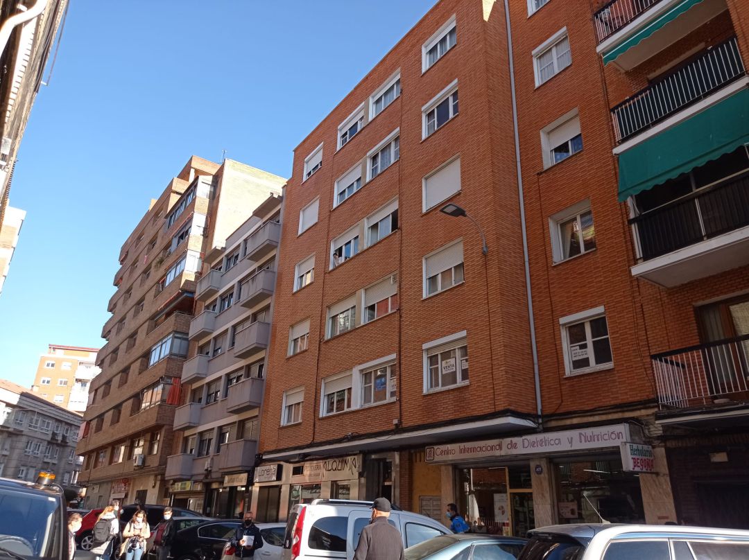 Una fallecida en un incendio en una vivienda de la calle Valverde de Palencia Una fallecida en un incendio en una vivienda de la calle Valverde de Palencia