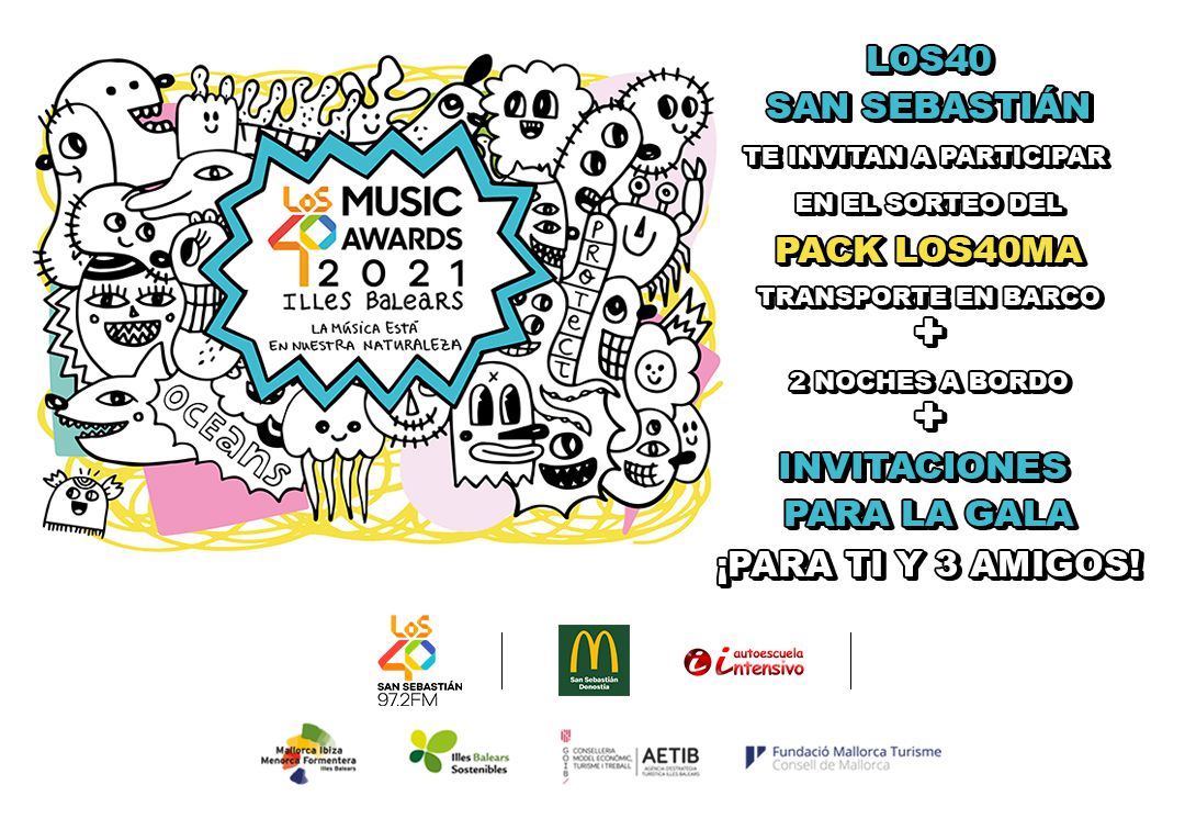 ¡Te invitamos a LOS40 Music Awards! ¡Te invitamos a LOS40 Music Awards!