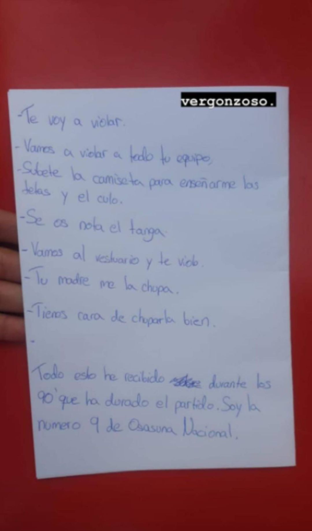 Lista de insultos que recibió Karolina Lista de insultos que recibió Karolina