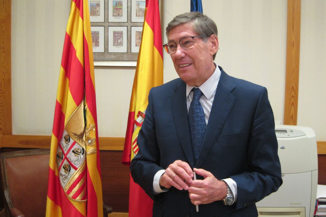 El presidente del PAR y vicepresidente del Gobierno de Aragón, Arturo Aliaga. El presidente del PAR y vicepresidente del Gobierno de Aragón, Arturo Aliaga.