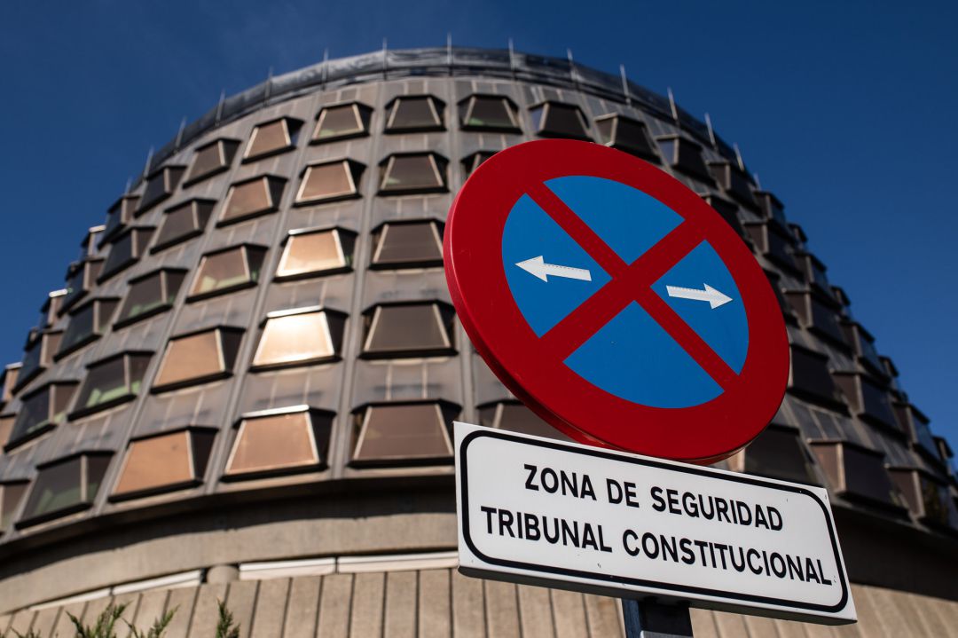 Fachada del Tribunal Constitucional. Fachada del Tribunal Constitucional.