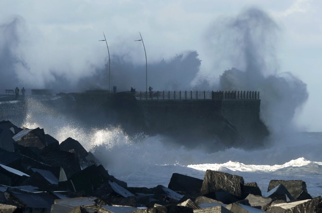 Temporal en la costa vasca Temporal en la costa vasca