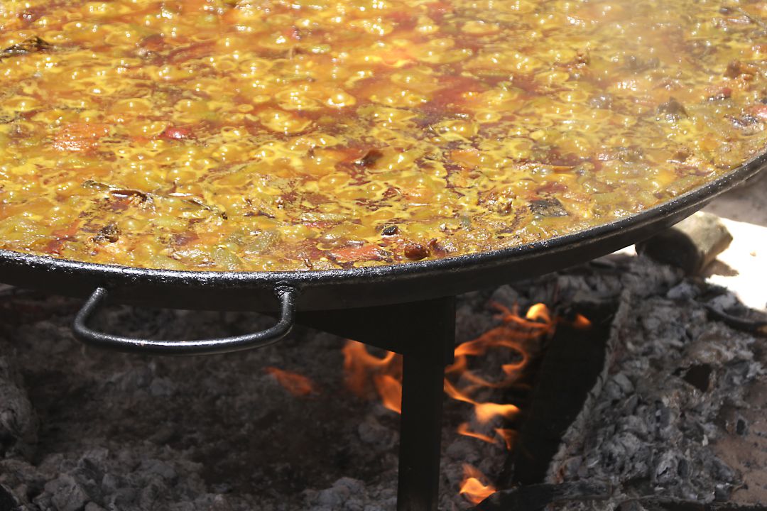 Paella a leña Paella a leña