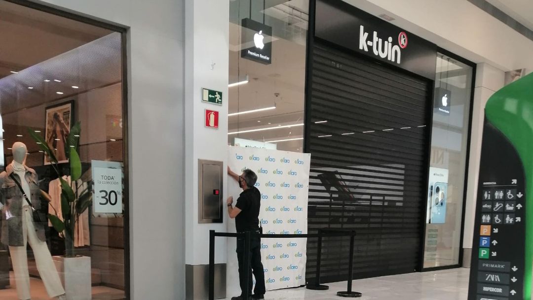 Robo en el Centro Comercial El Faro de Badajoz Robo en el Centro Comercial El Faro de Badajoz