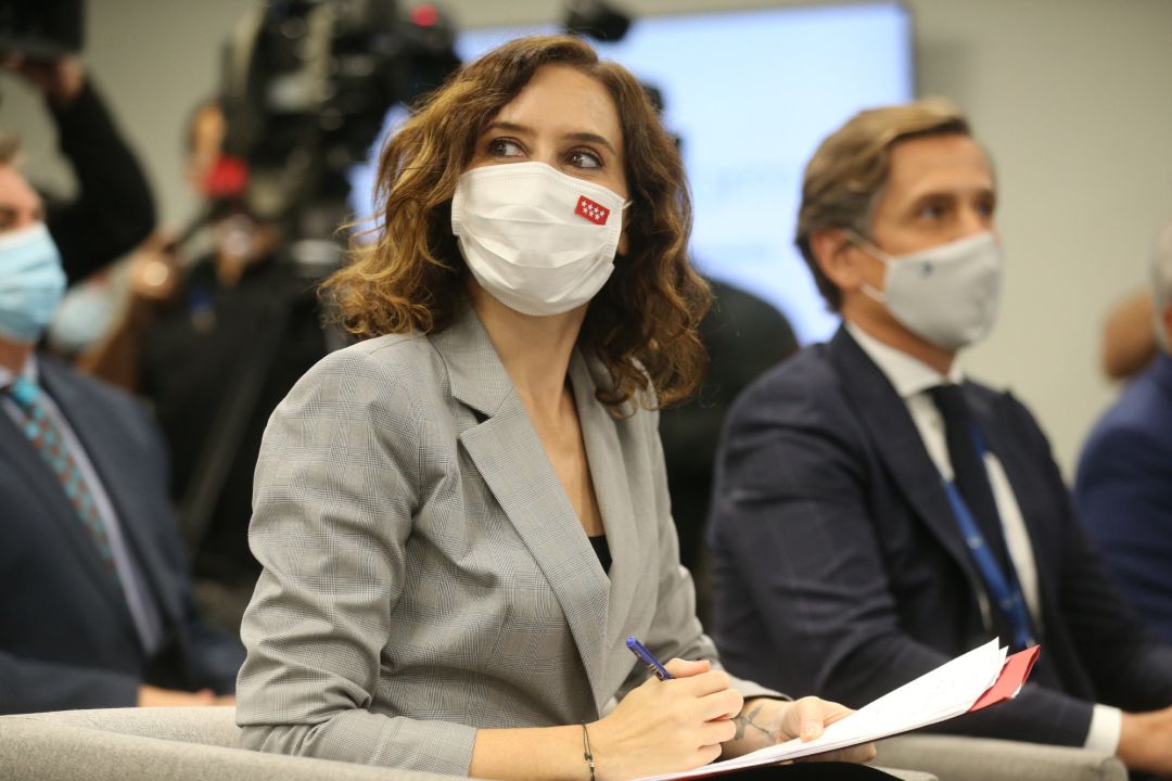 La presidenta de la Comunidad de Madrid, Isabel Díaz Ayuso La presidenta de la Comunidad de Madrid, Isabel Díaz Ayuso