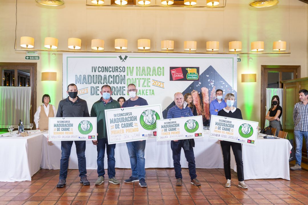 Carnicería Artesana Jose y Dani, ganadora del IV Concurso de maduración de carne de I.G.P. Ternera de Navarra Carnicería Artesana Jose y Dani, ganadora del IV Concurso de maduración de carne de I.G.P. Ternera de Navarra
