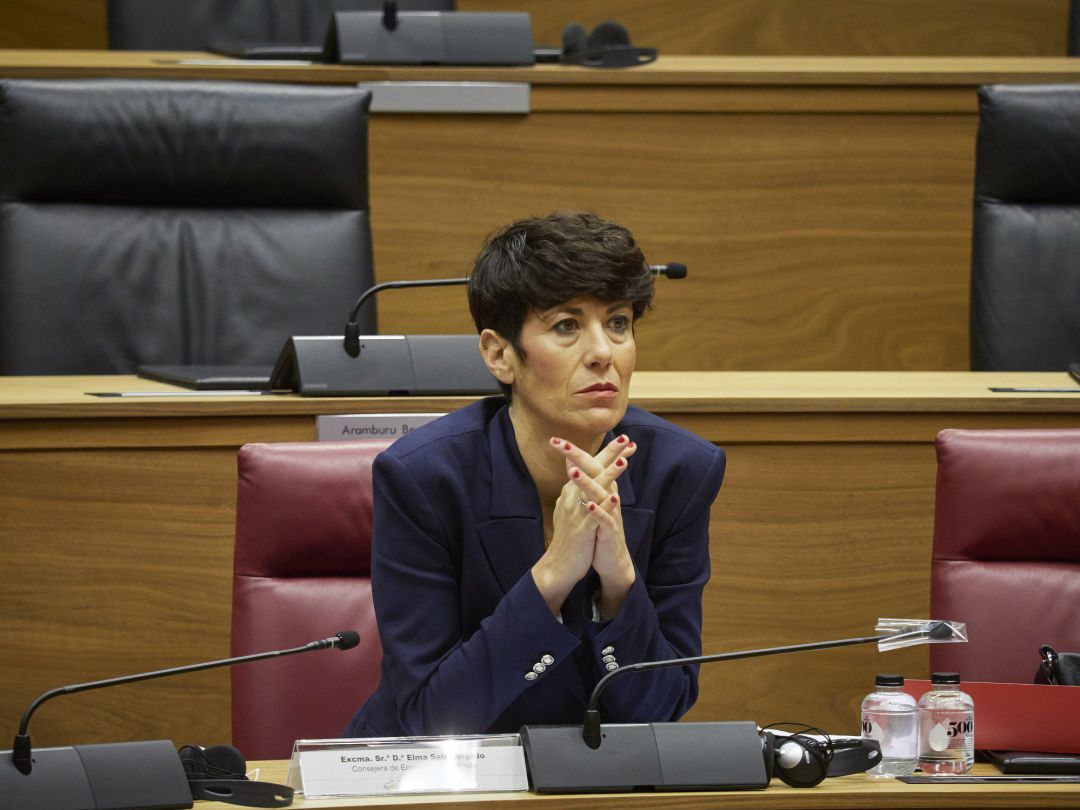 La consejera de Economía y Hacienda del Gobierno foral, Elma Saiz La consejera de Economía y Hacienda del Gobierno foral, Elma Saiz