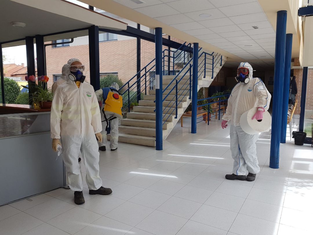 Desinfección en residencia de mayores Desinfección en residencia de mayores