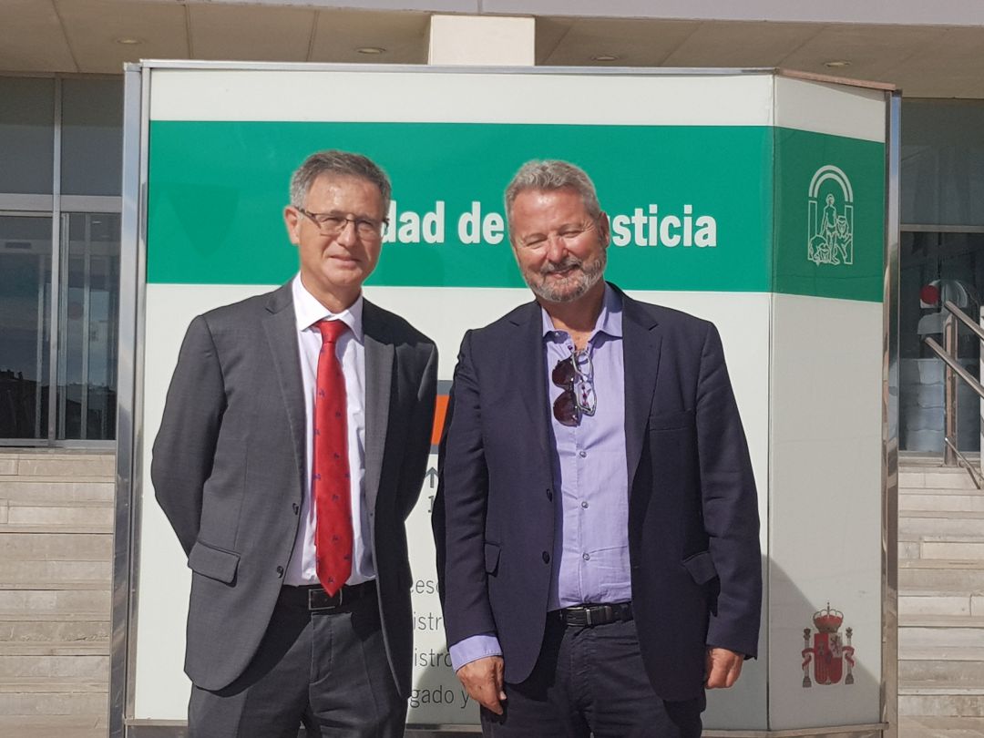 Los abogados Enrique Sánchez y Gonzalo García Weil Los abogados Enrique Sánchez y Gonzalo García Weil