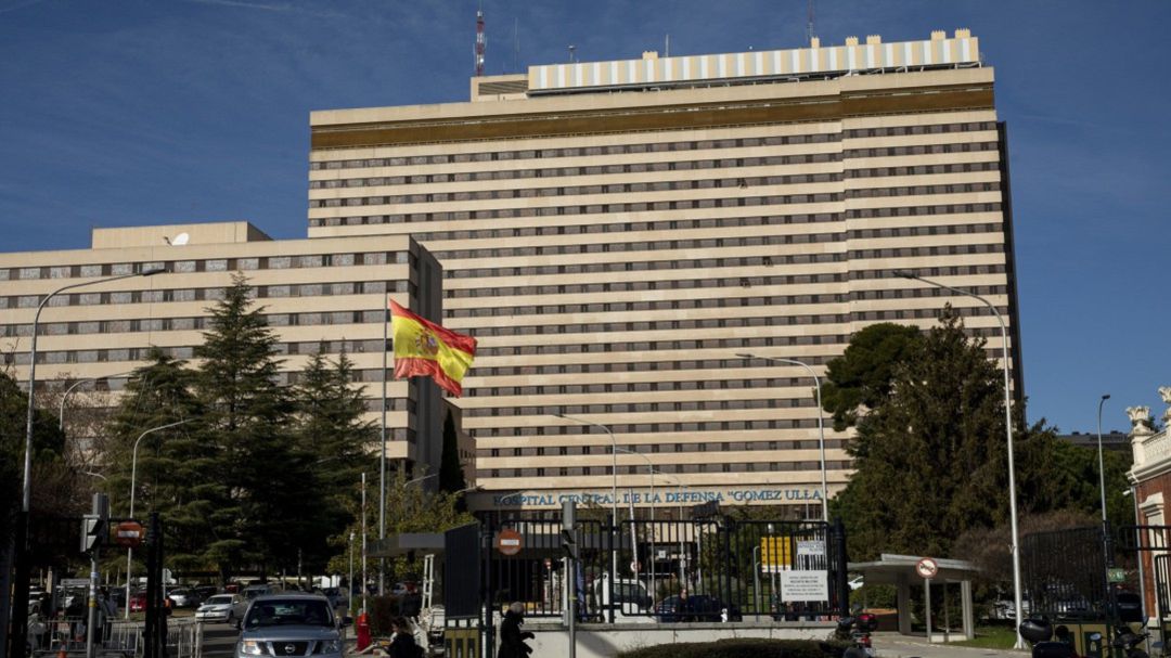 El hospital Gómez Ulla de Madrid. El hospital Gómez Ulla de Madrid.