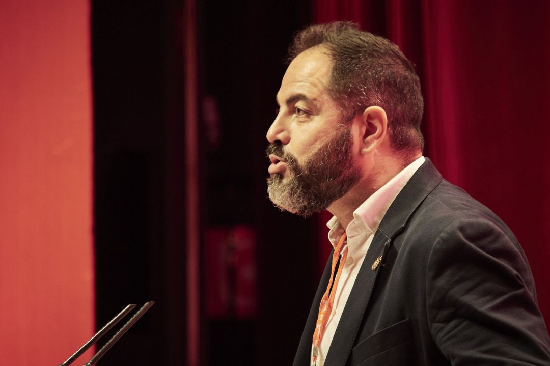 El secretario de organización del Partido Socialista de Navarra, Ramón Alzórriz, en la inauguración del 12º Congreso del PSN en el BALUARTE, El secretario de organización del Partido Socialista de Navarra, Ramón Alzórriz, en la inauguración del 12º Congreso del PSN en el BALUARTE,