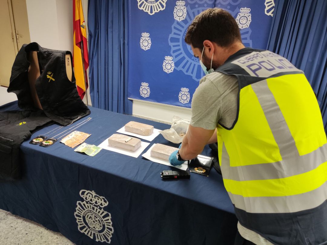 Incautación tras las detenciones Incautación tras las detenciones