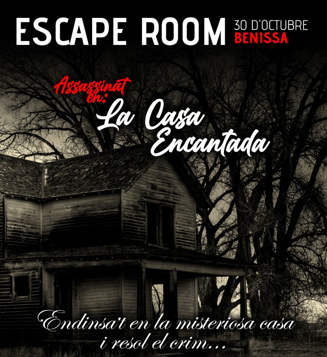 Cartel Scape Room en Benissa Cartel Scape Room en Benissa