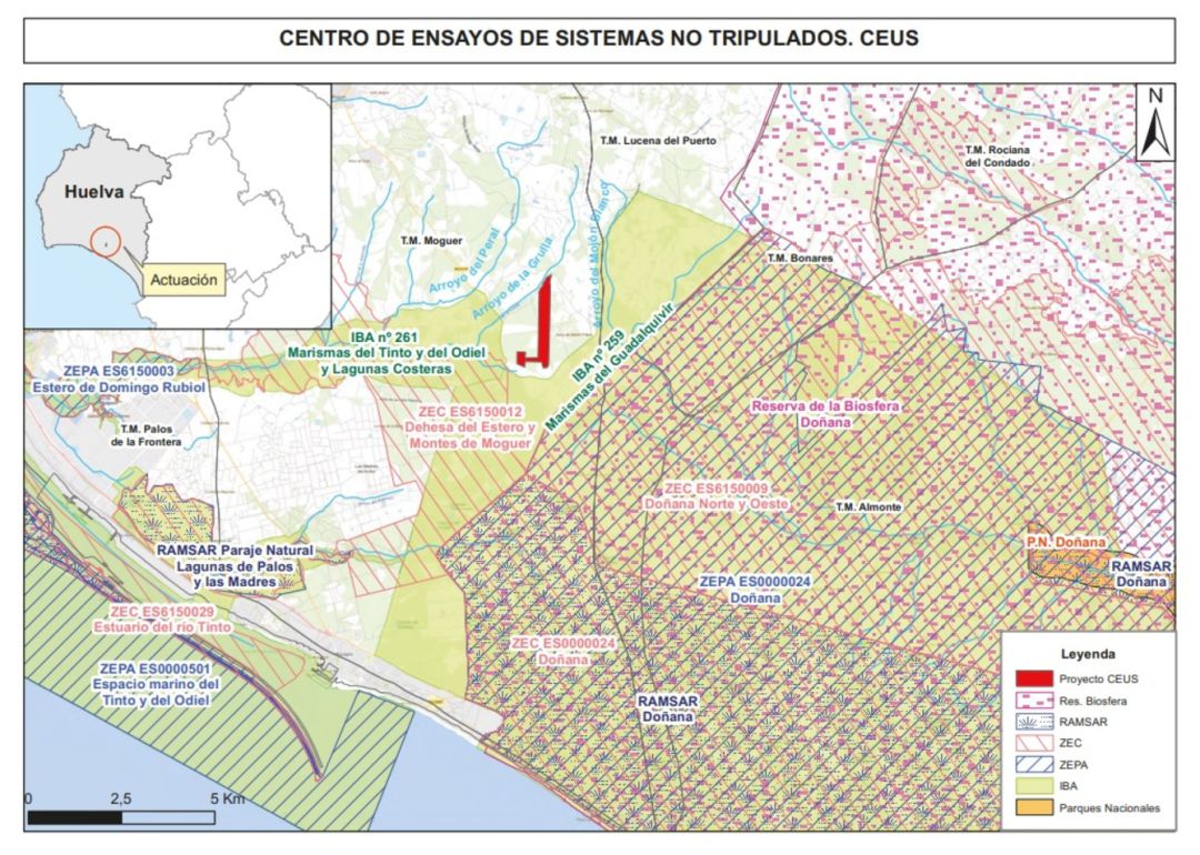 Mapa de situación donde irá ubicado el CEUS Mapa de situación donde irá ubicado el CEUS