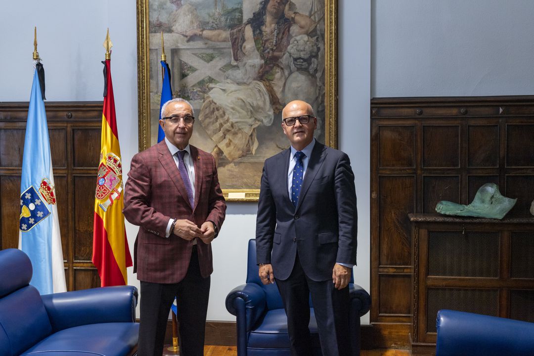 Recepción a Alejandro Blanco, Premio Ourensanía 2021 Recepción a Alejandro Blanco, Premio Ourensanía 2021