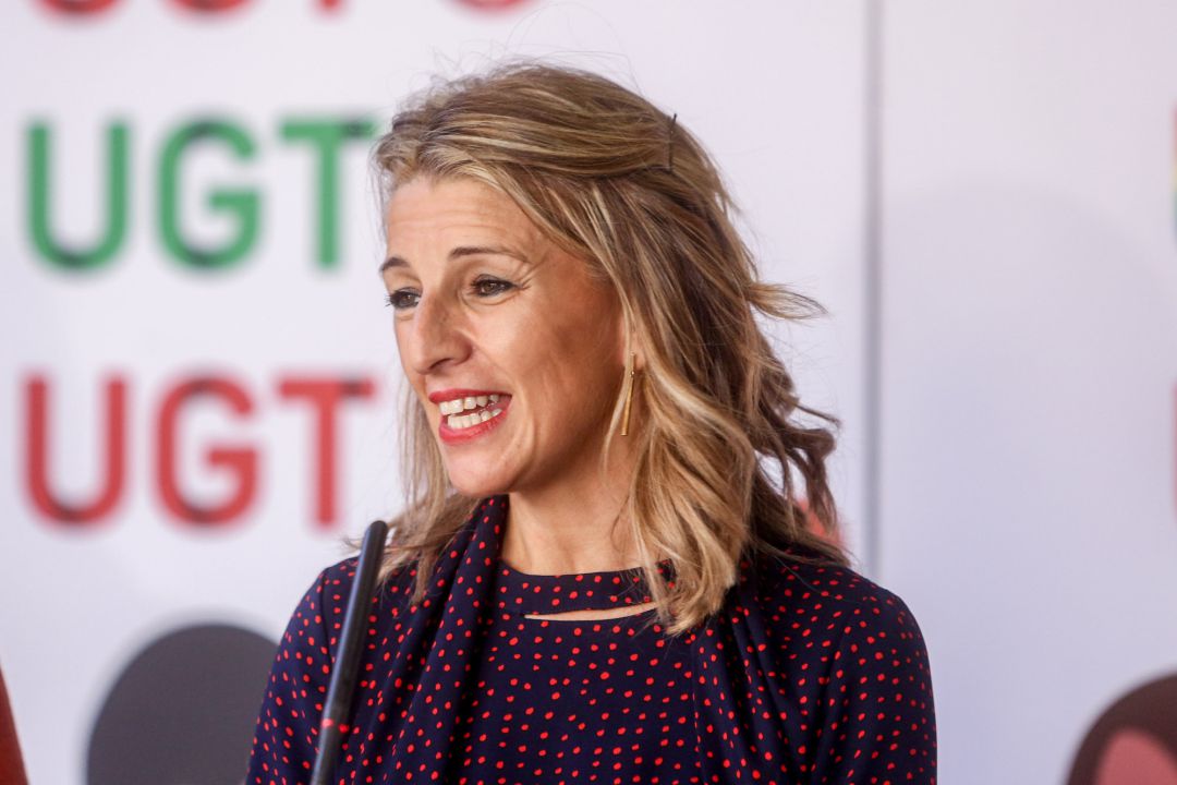 La vicepresidenta segunda y ministra de Trabajo y Economía Social, Yolanda Díaz. La vicepresidenta segunda y ministra de Trabajo y Economía Social, Yolanda Díaz.