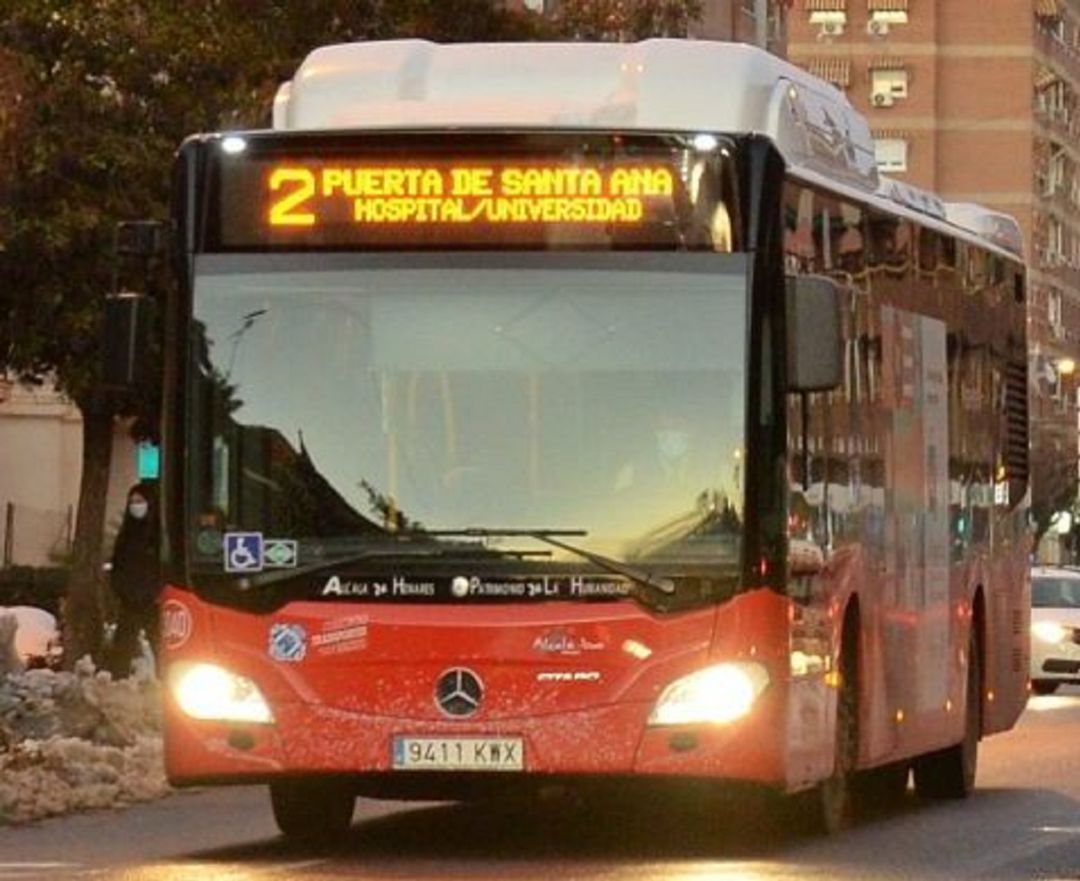 Autobús urbano de Alcalá de Henares. Autobús urbano de Alcalá de Henares.