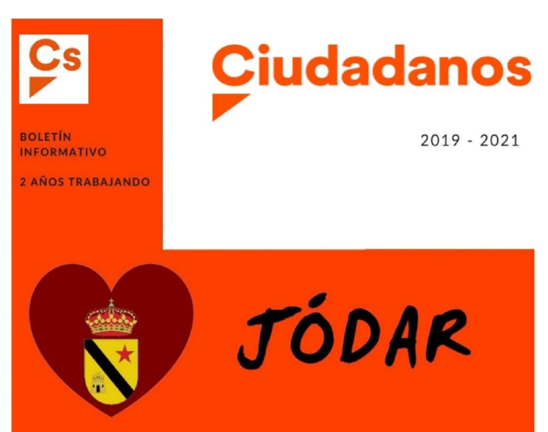 Portada del Boletín Informativo de Ciudadanos Jódar Portada del Boletín Informativo de Ciudadanos Jódar