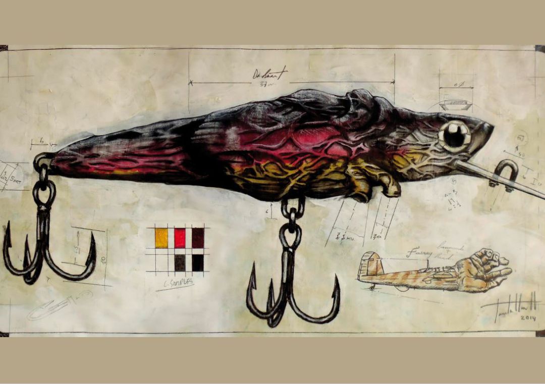 Joan Taltavull pintó Rapala-cor Joan Taltavull pintó Rapala-cor
