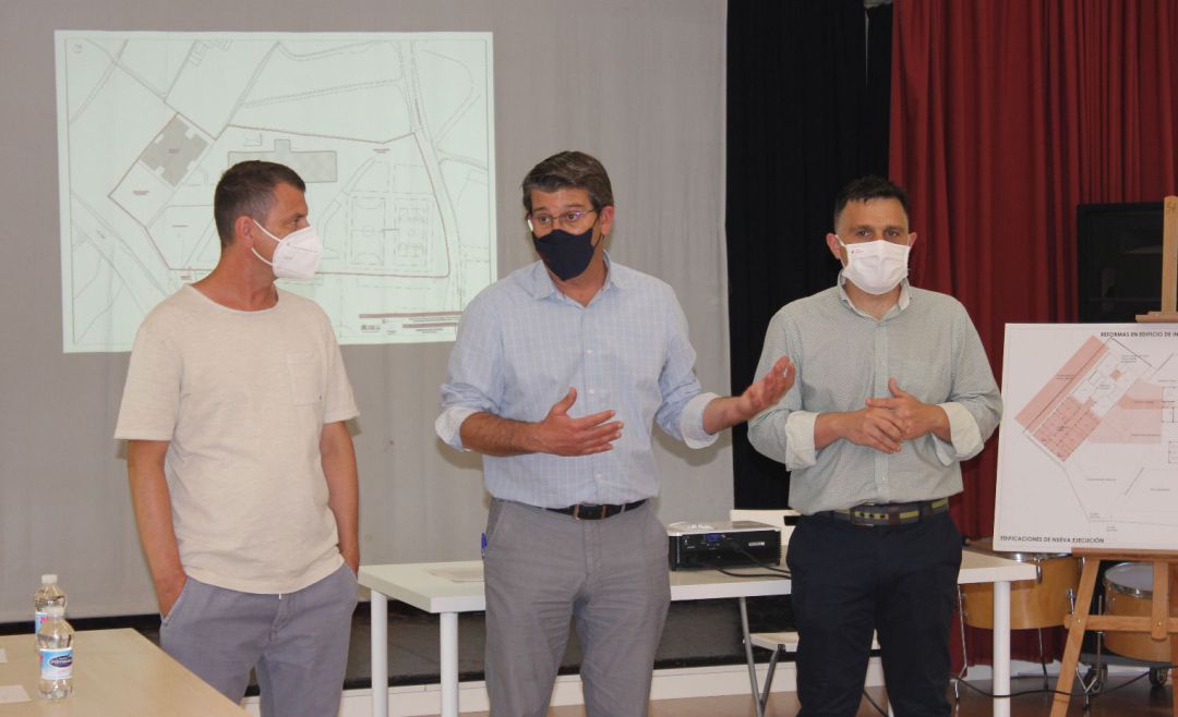 Kike Molina, Jorge Rodríguez i Óscar Borrell Kike Molina, Jorge Rodríguez i Óscar Borrell