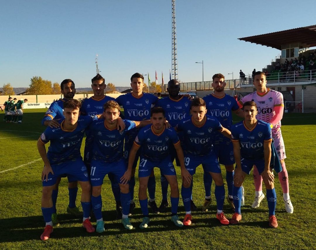 Once inicial de los socuellaminos en Marchamalo Once inicial de los socuellaminos en Marchamalo