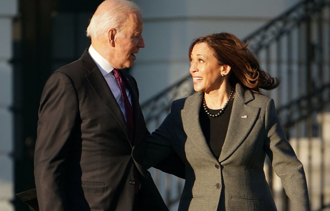 Joe Biden y Kamala Harris Joe Biden y Kamala Harris