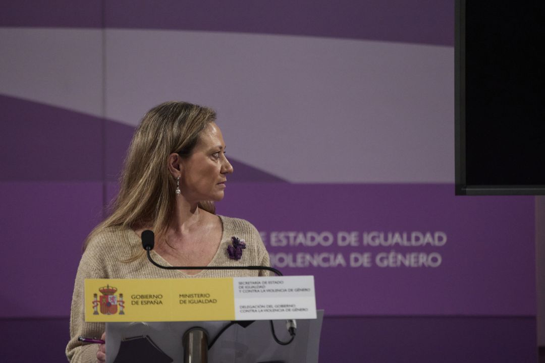La delegada del Gobierno Contra la Violencia de Género, Victoria Rosell. La delegada del Gobierno Contra la Violencia de Género, Victoria Rosell.